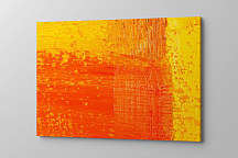 Obraz do spálne v oranžovej farbe 1696